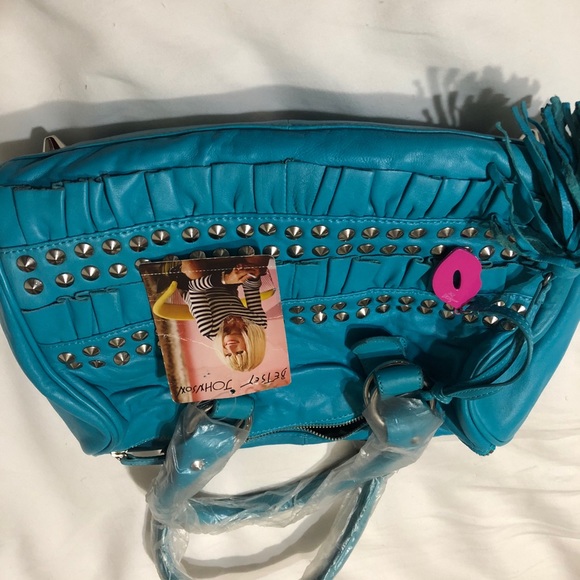 Betsy Johnson Leather satchel - Picture 5 of 7